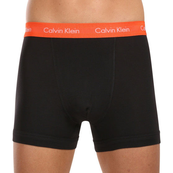 3PACK Vyriški boksininko šortai Calvin Klein juodi (U2662G-MWR)