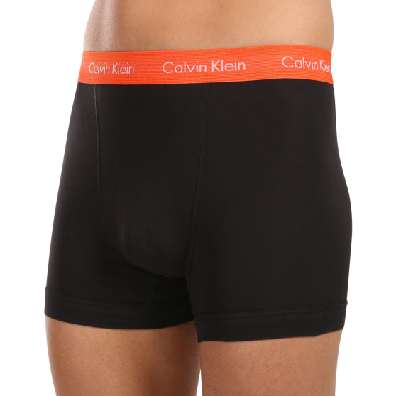 3PACK Vyriški boksininko šortai Calvin Klein juodi (U2662G-MWR)