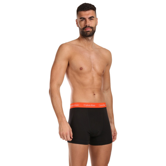 3PACK Vyriški boksininko šortai Calvin Klein juodi (U2662G-MWR)