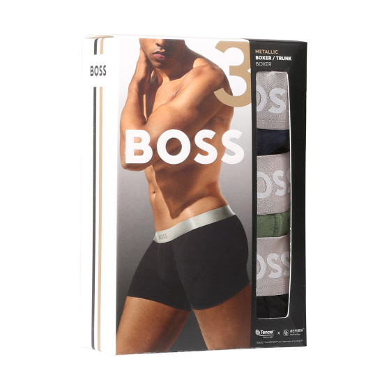 3PACK Vyriški boksininko šortai BOSS daugiaspalviai (50514998 982)