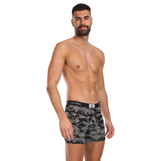 3PACK Vyriški boksininko šortai Calvin Klein daugiaspalviai (NB3529E-MRU)