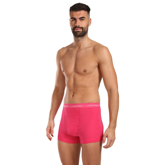 3PACK Vyriški boksininko šortai Calvin Klein daugiaspalviai (NB2615A-NLT)