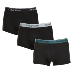 3PACK Vyriški boksininko šortai Calvin Klein juodi (NB2569A-N2L)