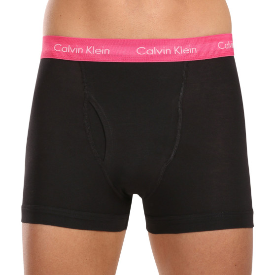 3PACK Vyriški boksininko šortai Calvin Klein juodi (NB2615A-MLR)