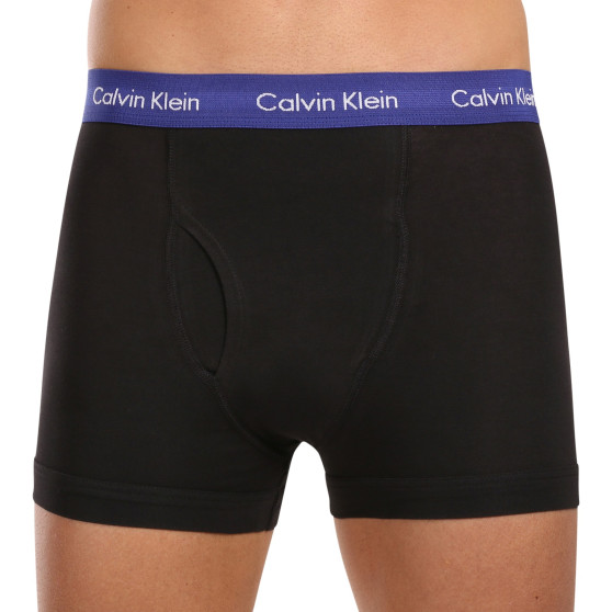 3PACK Vyriški boksininko šortai Calvin Klein juodi (NB2615A-MLR)