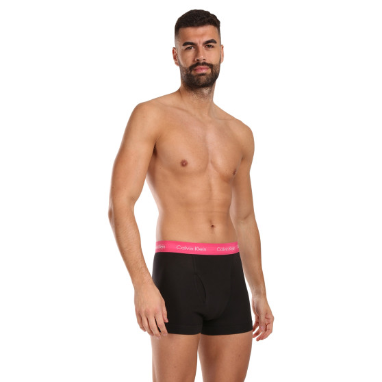 3PACK Vyriški boksininko šortai Calvin Klein juodi (NB2615A-MLR)