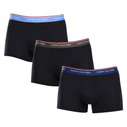 3PACK Vyriški boksininko šortai Tommy Hilfiger tamsiai mėlyni (UM0UM01642 0SS)