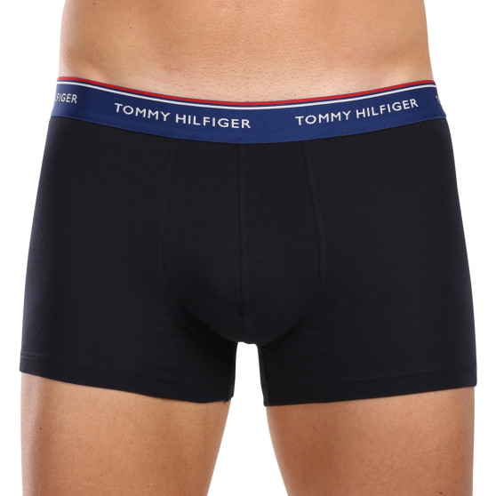 3PACK Vyriški boksininko šortai Tommy Hilfiger tamsiai mėlyni (UM0UM01642 0SS)