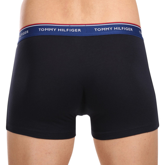 3PACK Vyriški boksininko šortai Tommy Hilfiger tamsiai mėlyni (UM0UM01642 0SS)