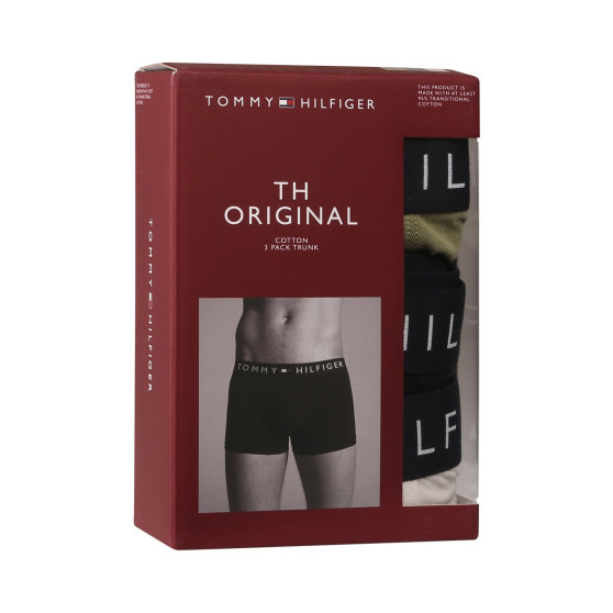 3PACK Vyriški boksininko šortai Tommy Hilfiger daugiaspalviai (UM0UM03180 0XT)