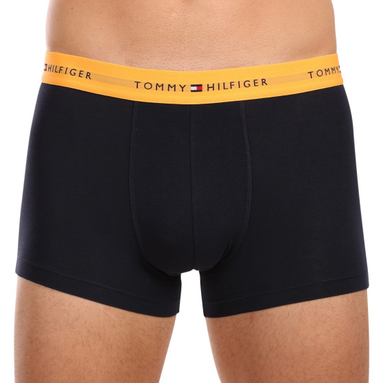 3PACK Vyriški boksininko šortai Tommy Hilfiger tamsiai mėlyni (UM0UM02763 0VI)