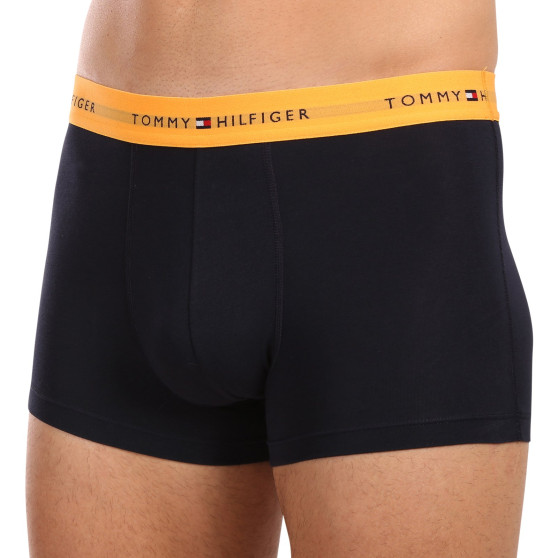 3PACK Vyriški boksininko šortai Tommy Hilfiger tamsiai mėlyni (UM0UM02763 0VI)