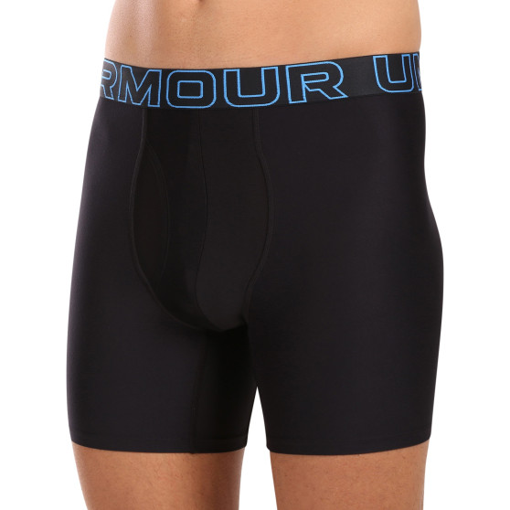 3PACK Vyriški boksininko šortai Under Armour juodi (1383878 002)