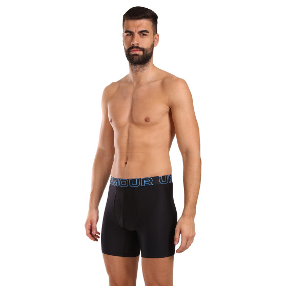 3PACK Vyriški boksininko šortai Under Armour juodi (1383878 002)