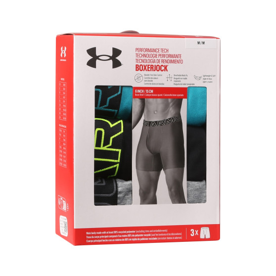 3PACK Vyriški boksininko šortai Under Armour daugiaspalviai (1383878 464)