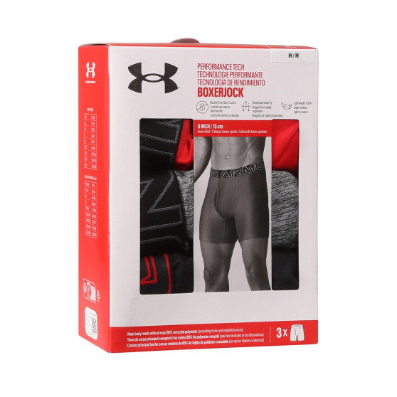 3PACK Vyriški boksininko šortai Under Armour daugiaspalviai (1383878 600)