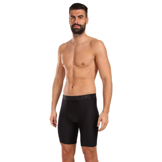 3PACK Vyriški boksininko šortai Under Armour juodi (1383880 001)