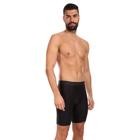 3PACK Vyriški boksininko šortai Under Armour juodi (1383880 001)