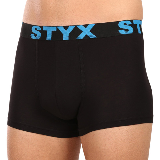 3PACK Vyriški boksininko šortai Styx sportiniai elastiniai įvairiaspalviai (G9606162)