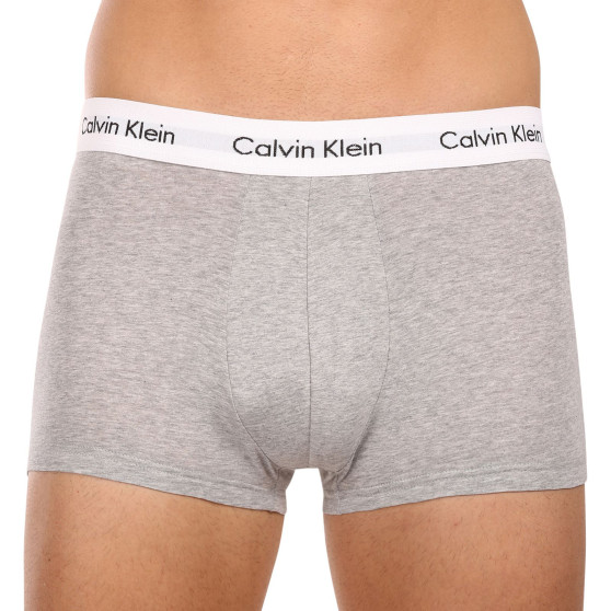 3PACK Vyriški boksininkų šortai Calvin Klein pilka (U2664G-KS0)