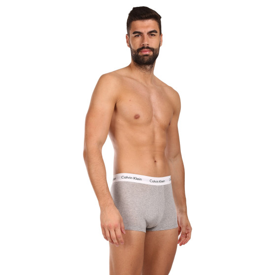 3PACK Vyriški boksininkų šortai Calvin Klein pilka (U2664G-KS0)