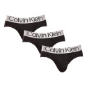 3PACK Vyriškos kelnaitės Calvin Klein juodos (NB3129A-7V1)