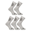 5PACK kojinės Styx high grey (5HV1062)