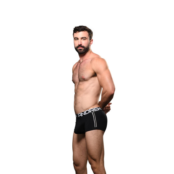 Andrew Christian Vyriški boksininko šortai juodi TROPHY BOY (93008-BLK)