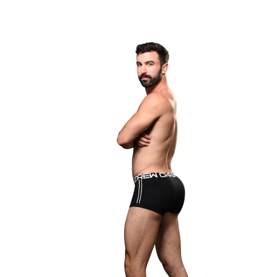 Andrew Christian Vyriški boksininko šortai juodi TROPHY BOY (93008-BLK)