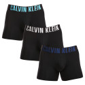 3PACK Vyriški boksininko šortai Calvin Klein juodi (NB3609A-LXT)