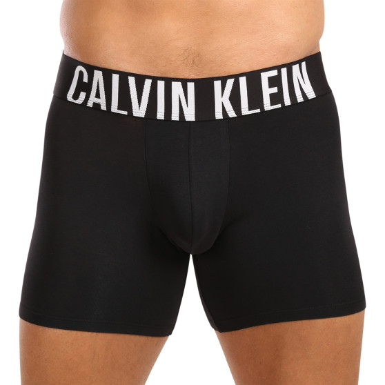 3PACK Vyriški boksininko šortai Calvin Klein juodi (NB3609A-LXT)