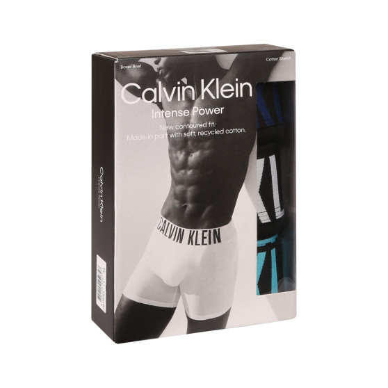 3PACK Vyriški boksininko šortai Calvin Klein juodi (NB3609A-LXT)