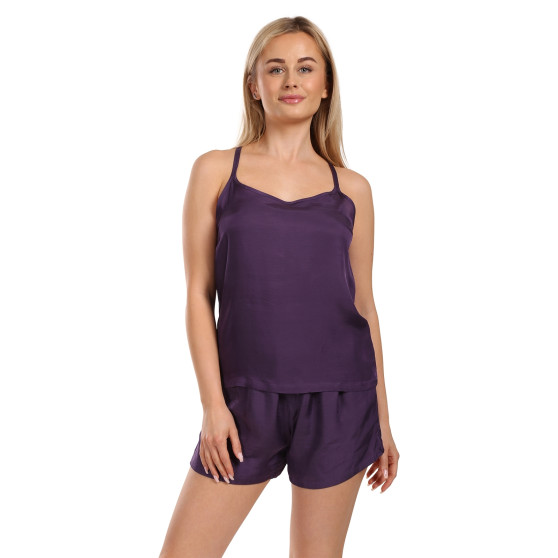 Moteriška pižama Calvin Klein violetinė (QS7153E-LL8)