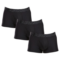 3PACK Vyriški boksininko šortai Under Armour juodi (1383882 001)