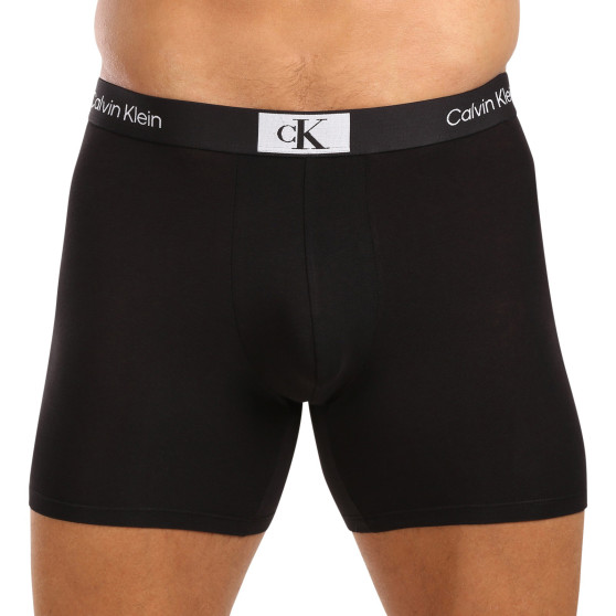 3PACK Vyriški boksininko šortai Calvin Klein juodi (NB3529A-MTF)