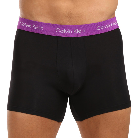 5PACK Vyriški boksininko šortai Calvin Klein juodi (NB3917A-NL5)