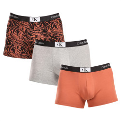 3PACK Vyriški boksininko šortai Calvin Klein daugiaspalviai (NB3528E-MRW)