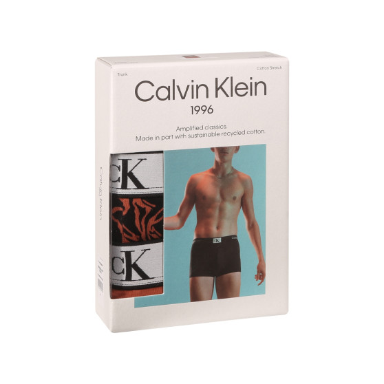 3PACK Vyriški boksininko šortai Calvin Klein daugiaspalviai (NB3528E-MRW)