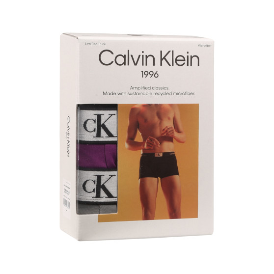 3PACK Vyriški boksininko šortai Calvin Klein daugiaspalviai (NB3532A-LX5)