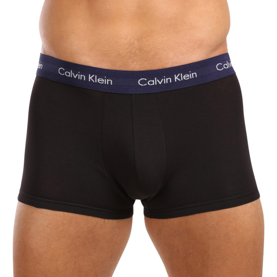 3PACK Vyriški boksininko šortai Calvin Klein juodi (U2664G-MXW)