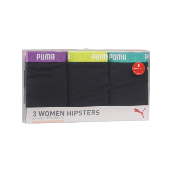 3PACK Moteriškos kelnaitės Puma juoda (503007001 005)