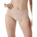 Shreddies Moteriškos funkcinės kelnaitės nuo vidurių pūtimo Hi-Waist Beige (SHRED102B)