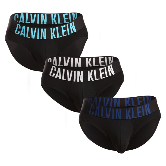 3PACK Vyriškos kelnaitės Calvin Klein juodos (NB3607A-LXT)