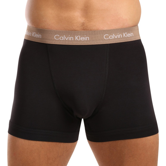 3PACK Vyriški boksininko šortai Calvin Klein juodi (U2662G-NOP)