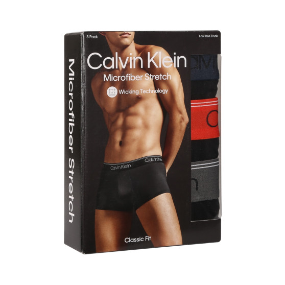 3PACK Vyriški boksininko šortai Calvin Klein juodi (NB2569A-N33)