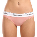 Moteriški stringai Calvin Klein rožinės spalvos (F3786E-LWG)