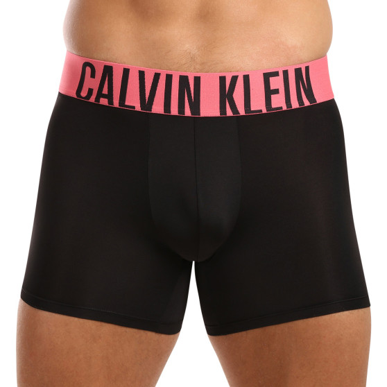 3PACK Vyriški boksininko šortai Calvin Klein juodi (NB3612A-MDL)