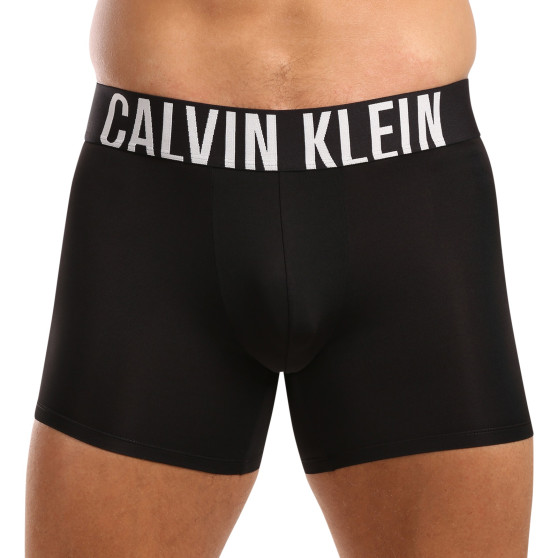 3PACK Vyriški boksininko šortai Calvin Klein juodi (NB3612A-MDL)