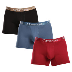 3PACK Vyriški boksininko šortai Calvin Klein daugiaspalviai (NB2971A-MCI)