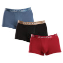 3PACK Vyriški boksininko šortai Calvin Klein daugiaspalviai (NB2970A-MCI)